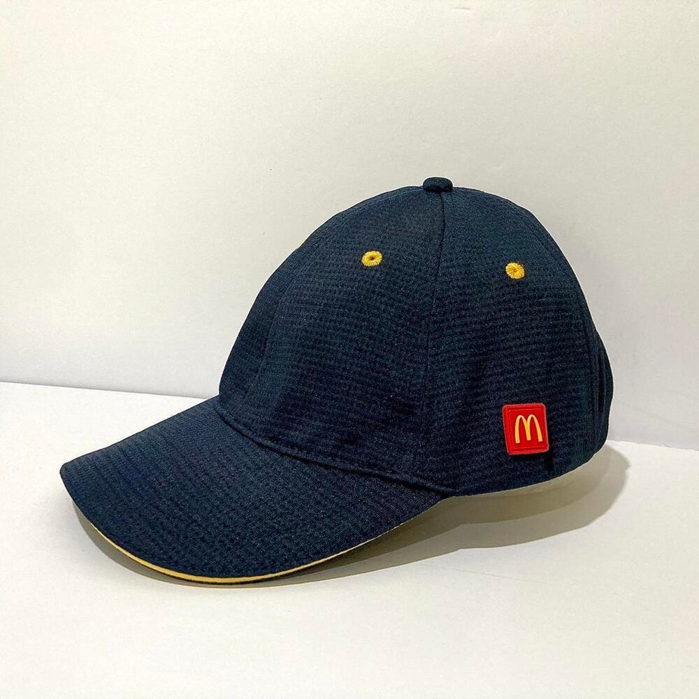 McDonalds Crew Hat Employee Work Fast Food Logo